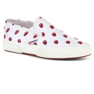 Superga Rolling Stone Slip-on  Sneaks NWOT in box